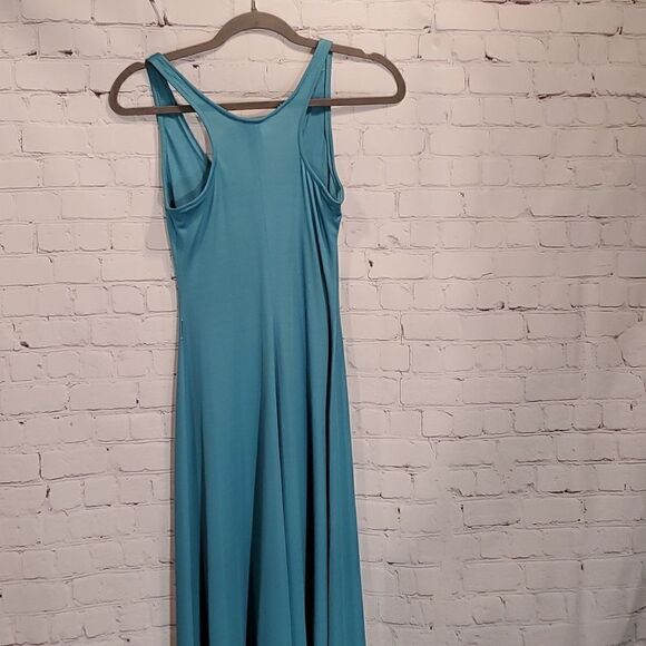 Vintage 70's Jody T of California blue maxi dress - Picture 7 of 9